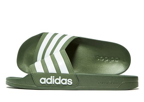 adidas cloudfoam adilette slides heren|adidas adilette cloudfoam slides men's.